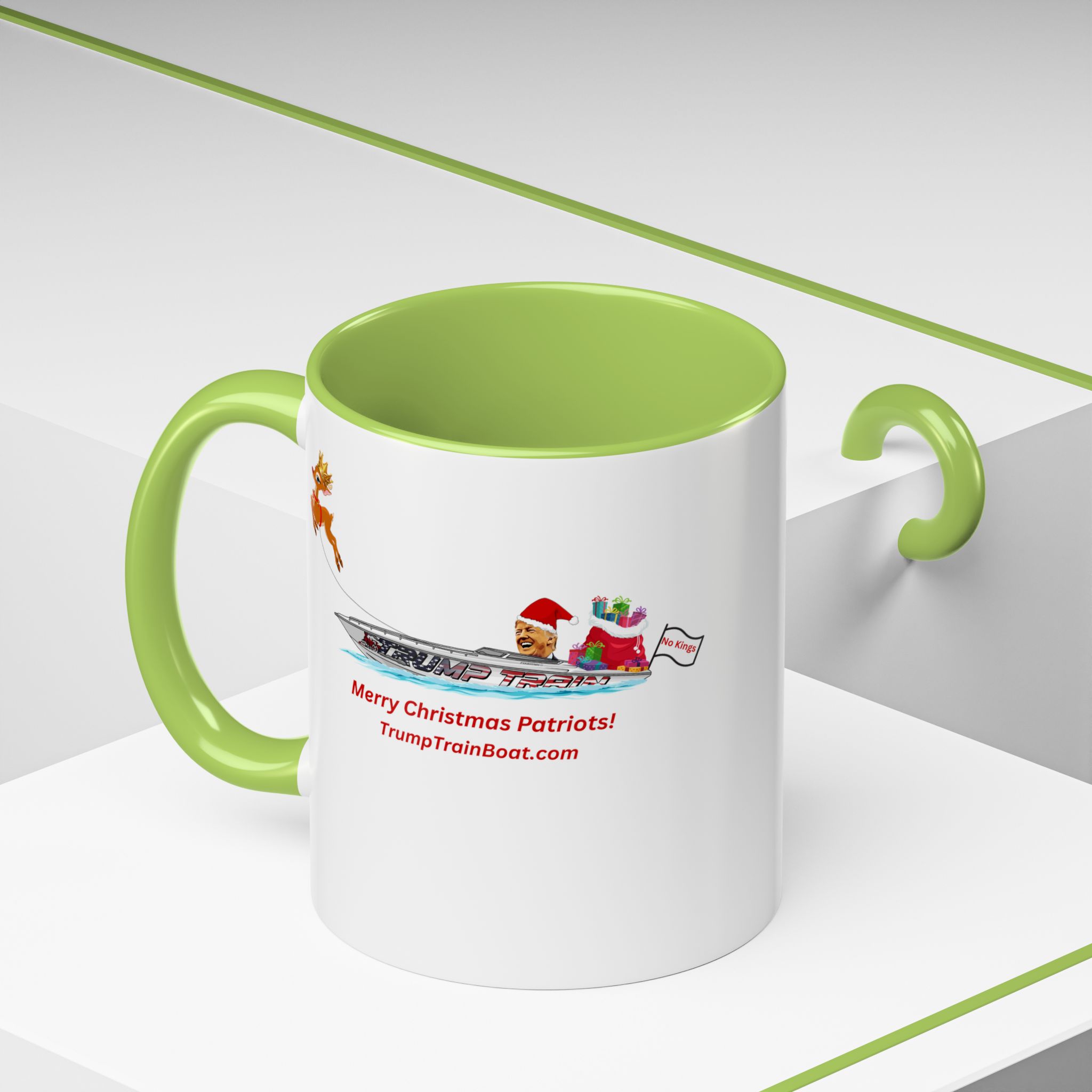 Merry Christmas Patriots Coffee Mug - Image 86