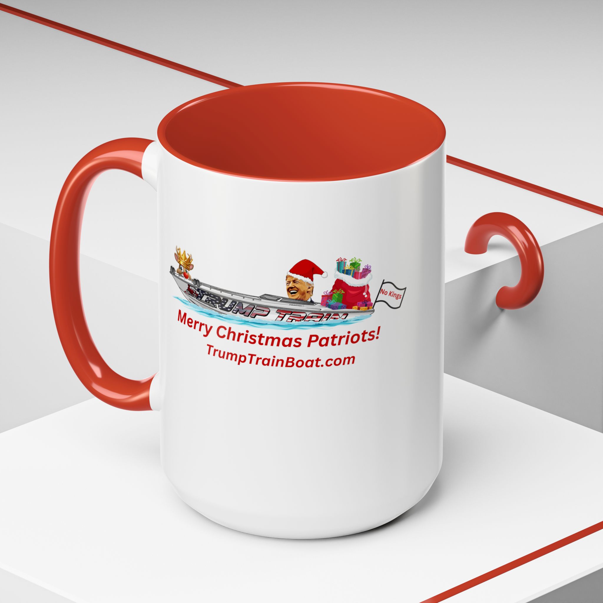 Merry Christmas Patriots Coffee Mug - Image 8
