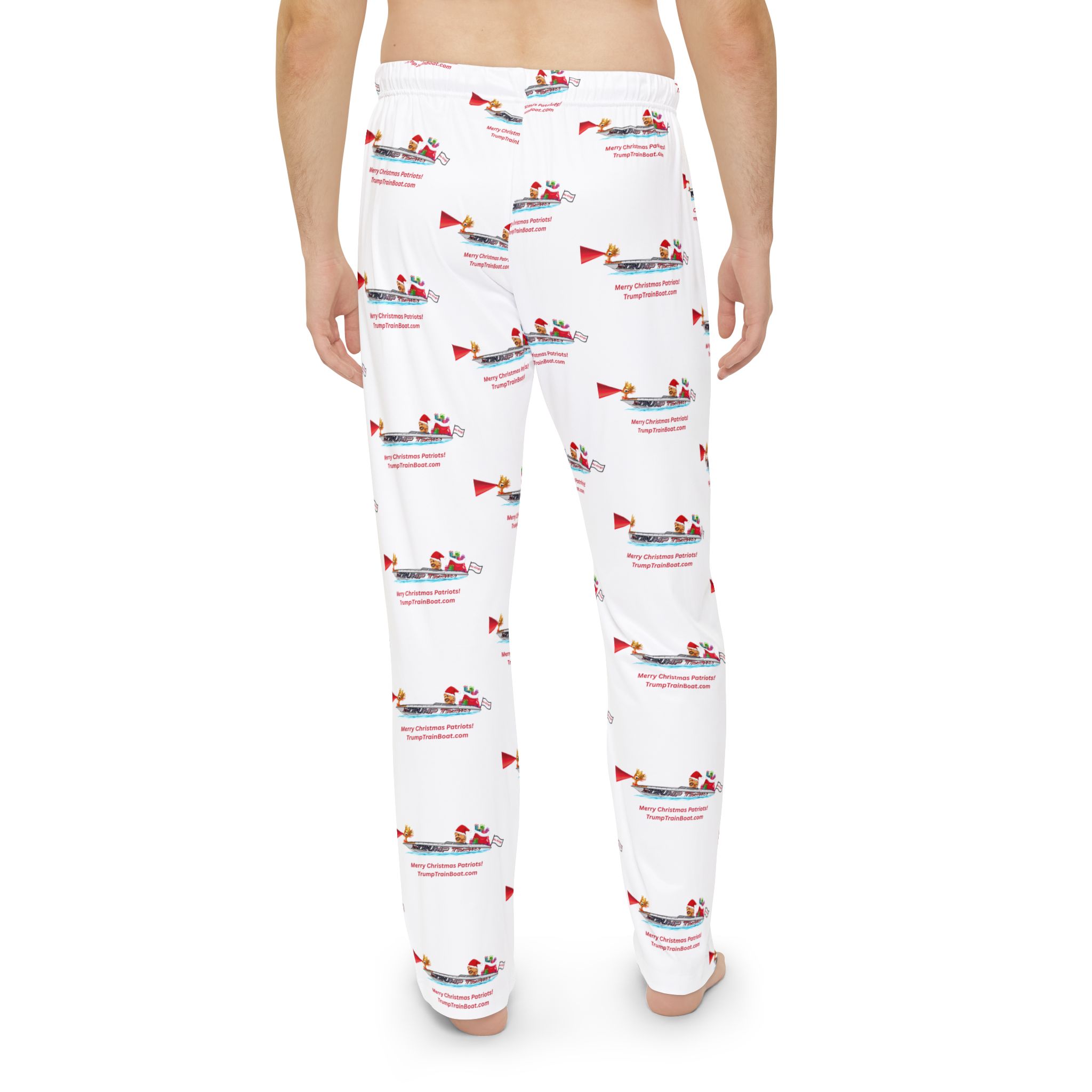 Trump Santa Men's Christmas Pajama's - Image 4
