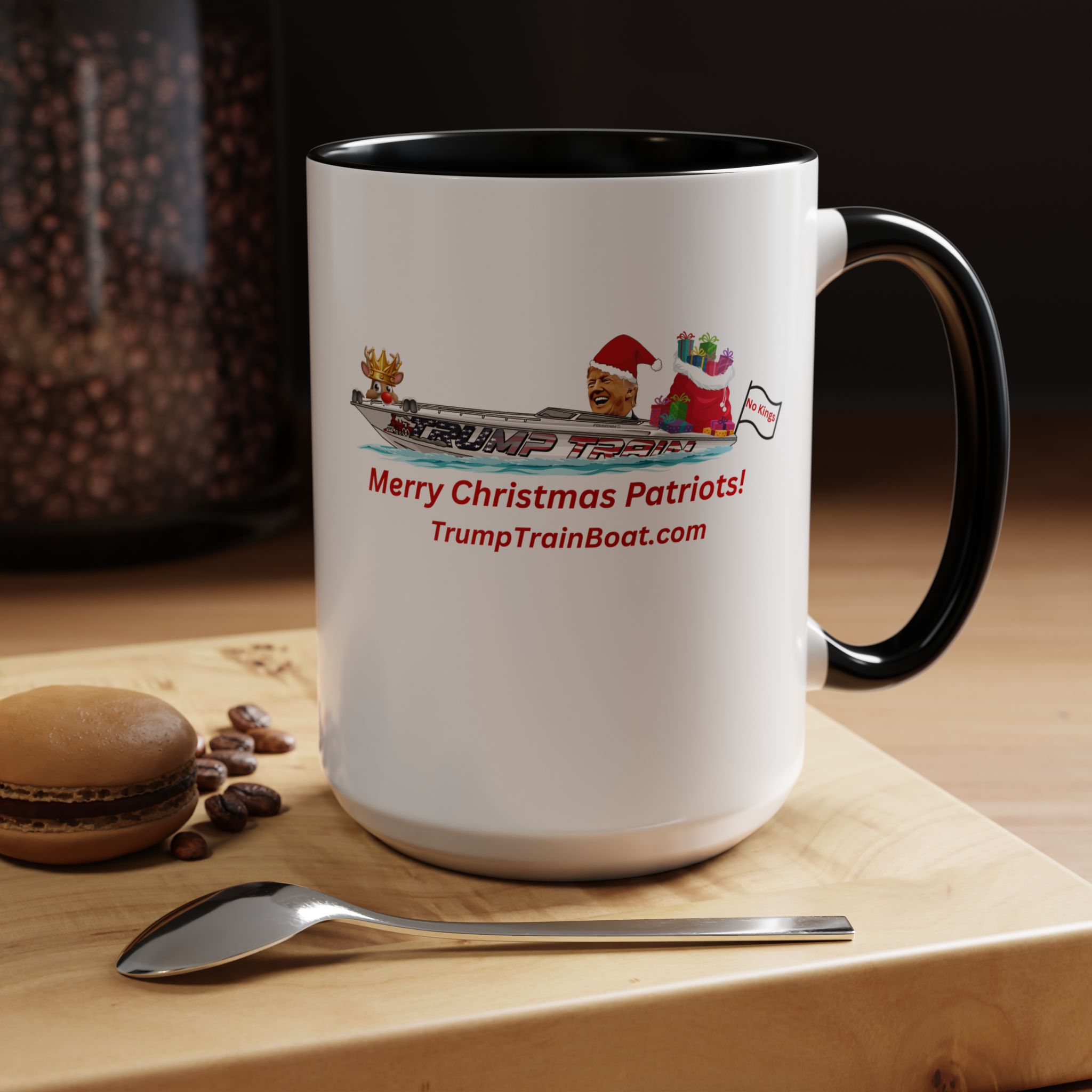 Merry Christmas Patriots Coffee Mug