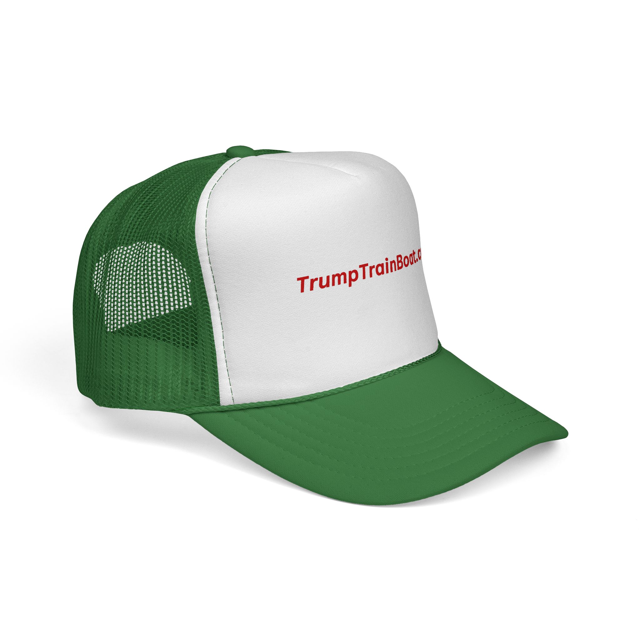 TrumpTrainBoat.com Mesh Trucker Hat - Image 9