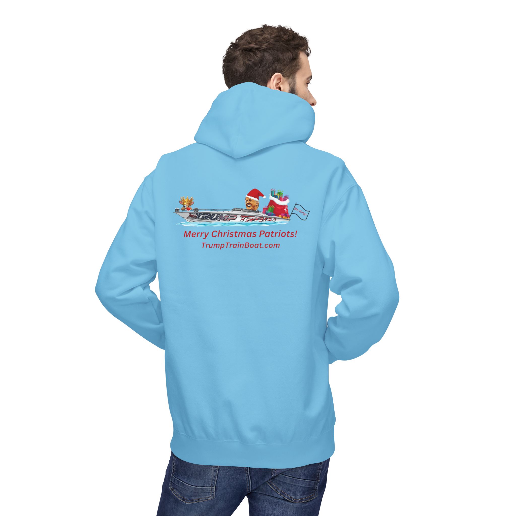 Merry Christmas Patriots Hoodie - Image 30