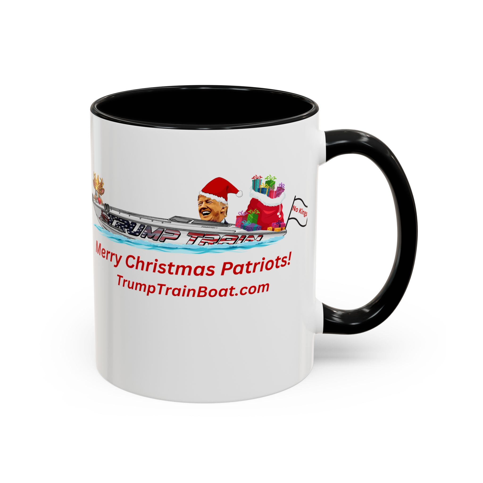 Merry Christmas Patriots Coffee Mug - Image 2