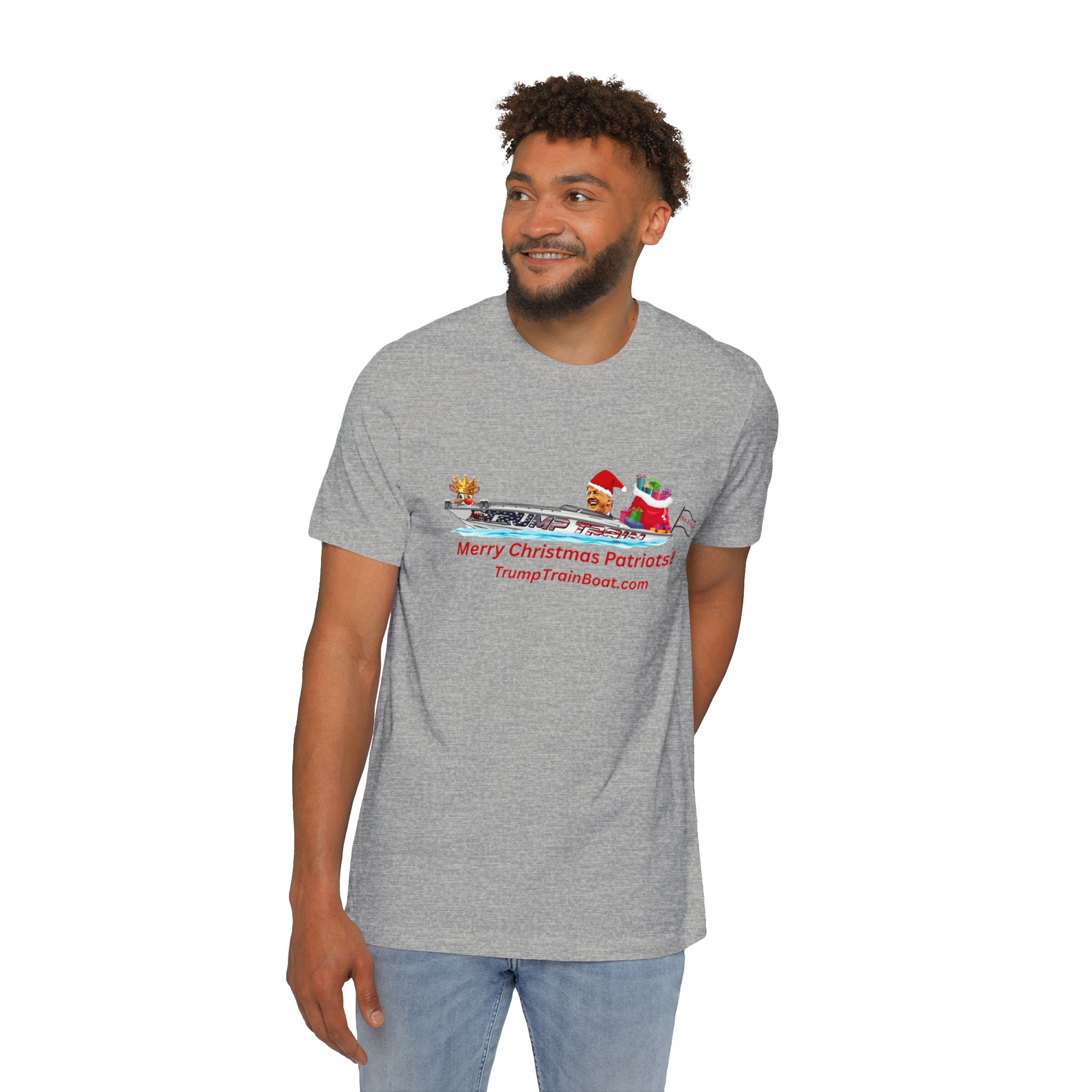 Merry Christmas Patriots Tee - Image 17