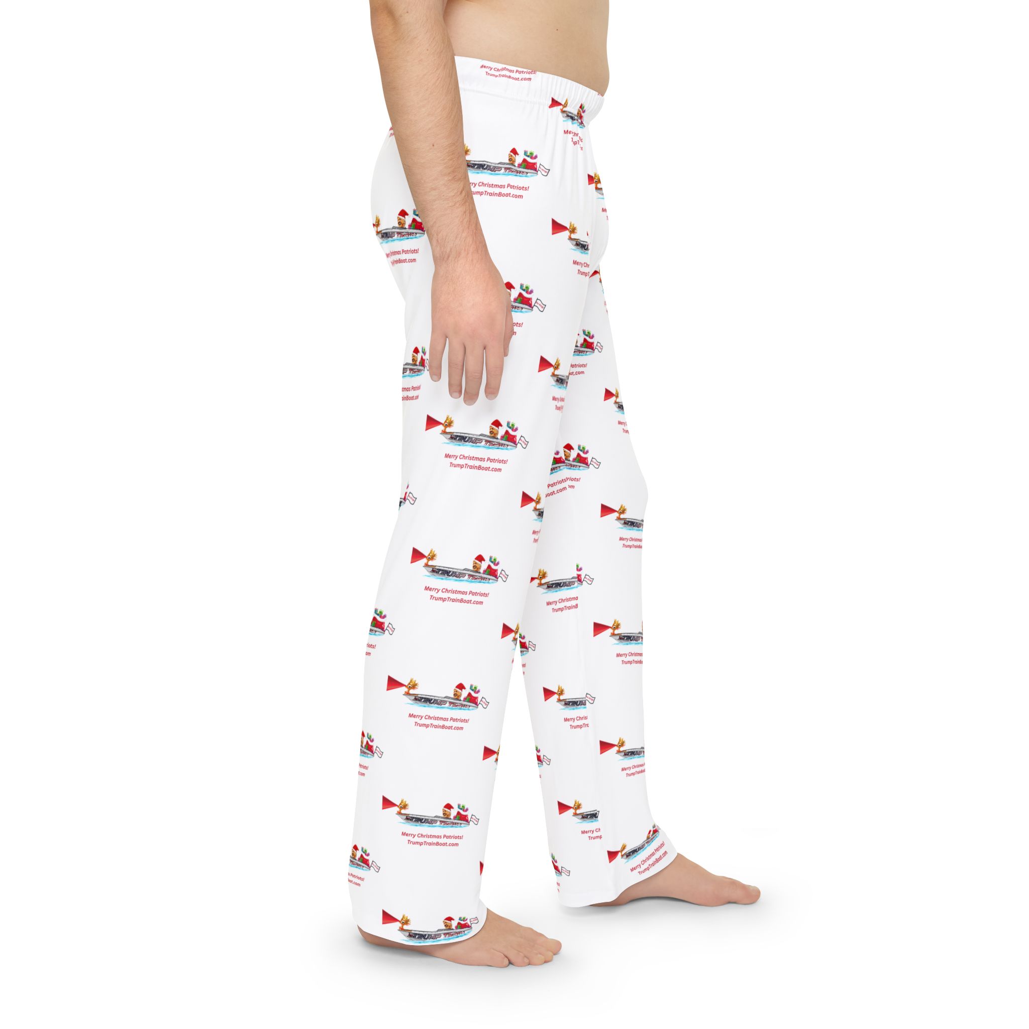 Trump Santa Men's Christmas Pajama's - Image 6