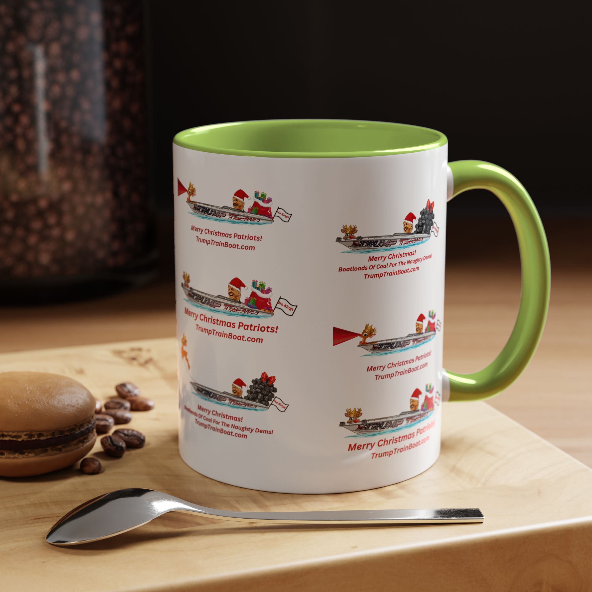 Christmas Multiple Trump Santa Coffee Mug - Image 89