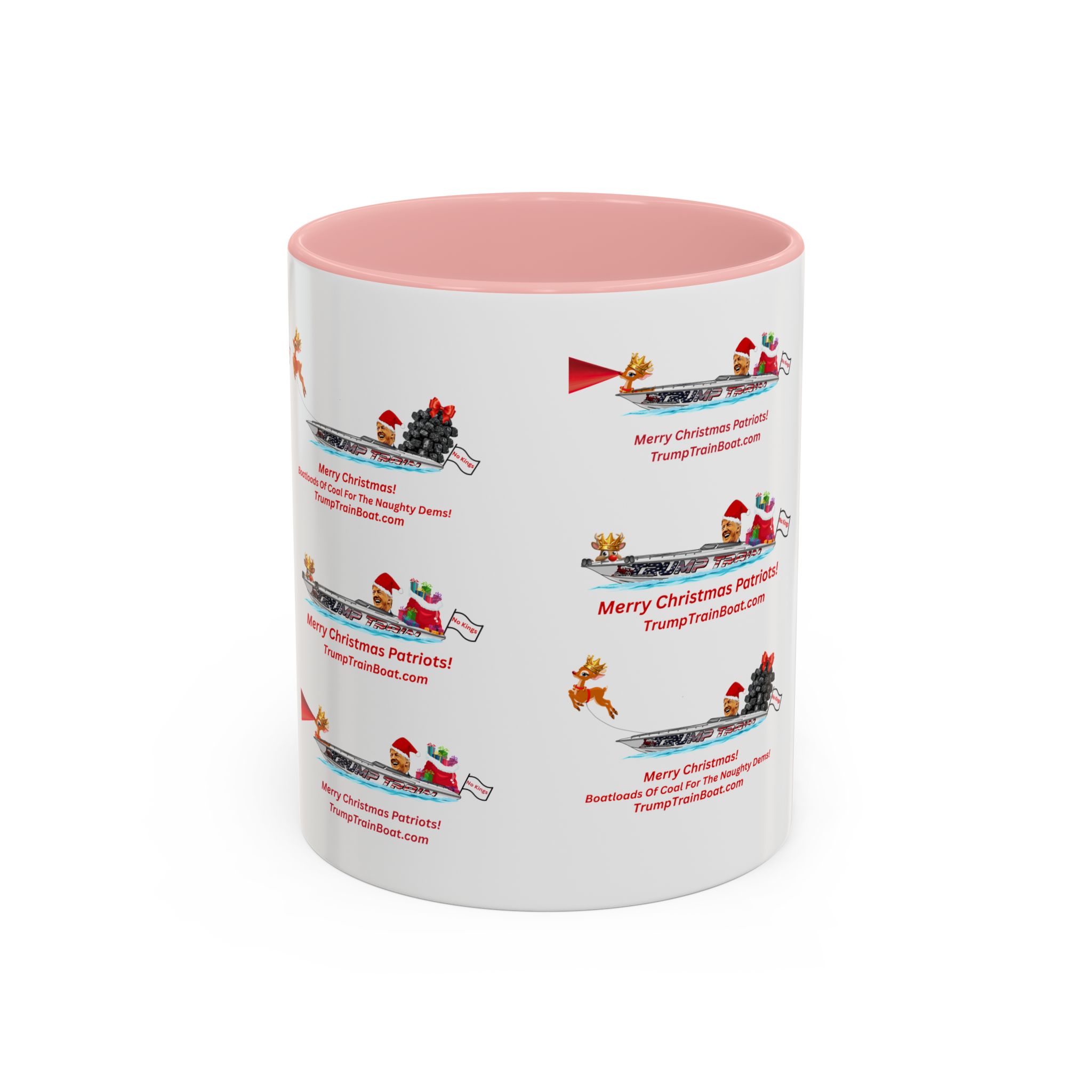 Christmas Multiple Trump Santa Coffee Mug - Image 19