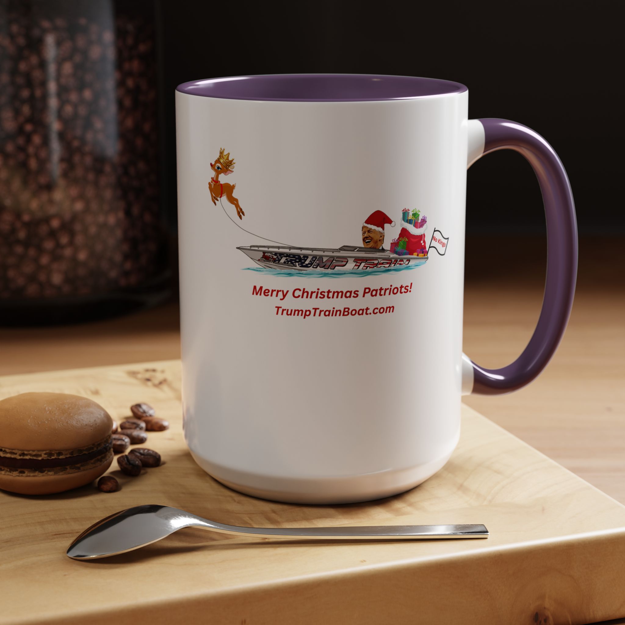 Merry Christmas Patriots Coffee Mug - Image 93